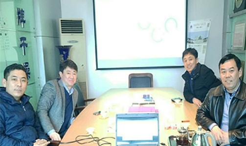 歡迎韓國(guó)客戶(hù)來(lái)訪(fǎng)，常州統(tǒng)一干燥祝您元宵快樂(lè)